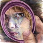 What to do if a mirror breaks so that there is no trouble