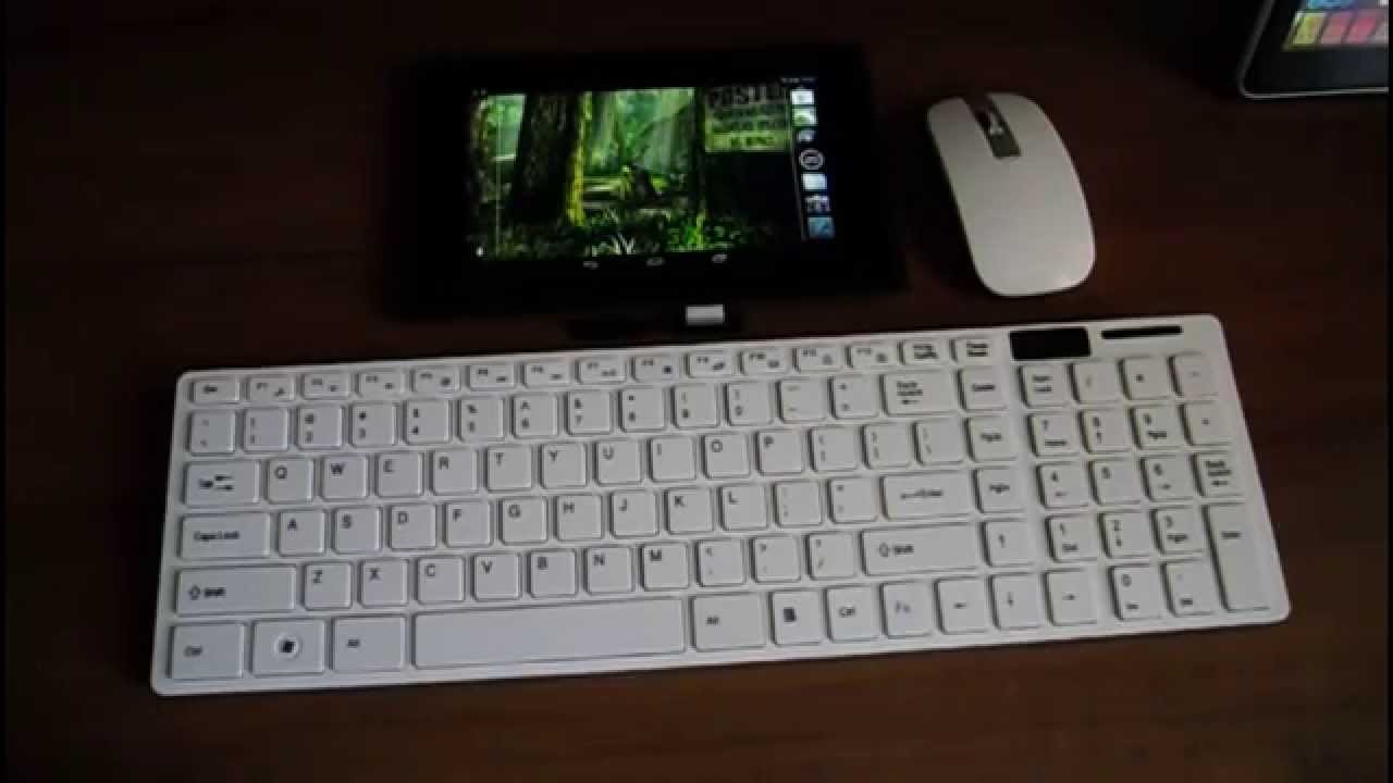How to connect a keyboard and mouse to your tablet