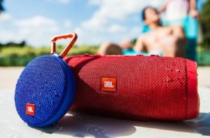 Portable speaker.