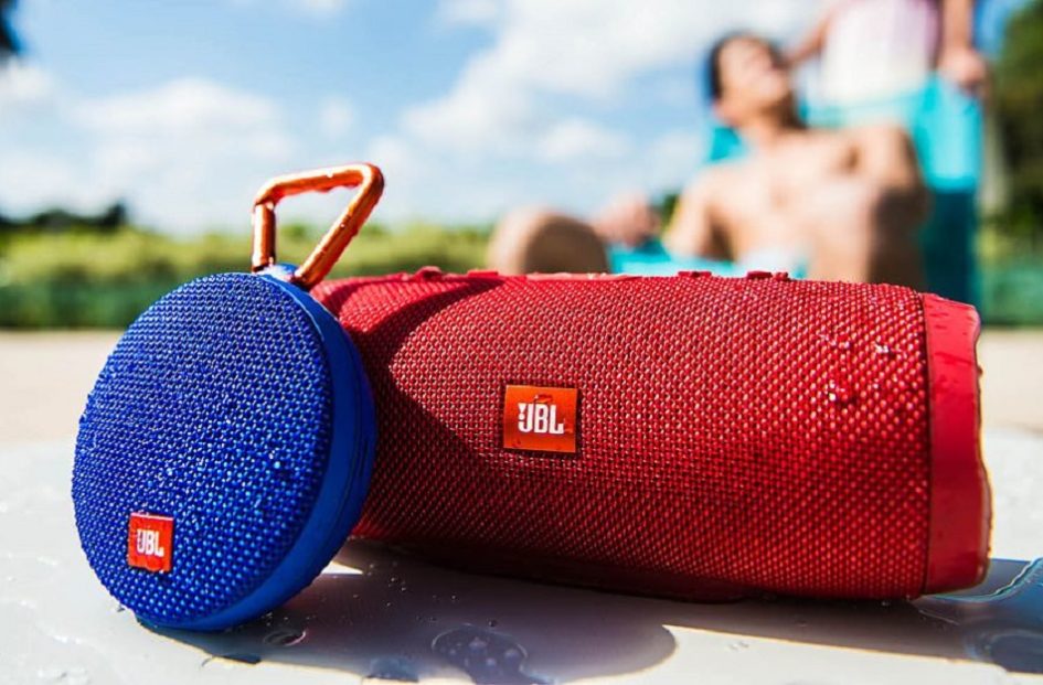 Portable speaker.