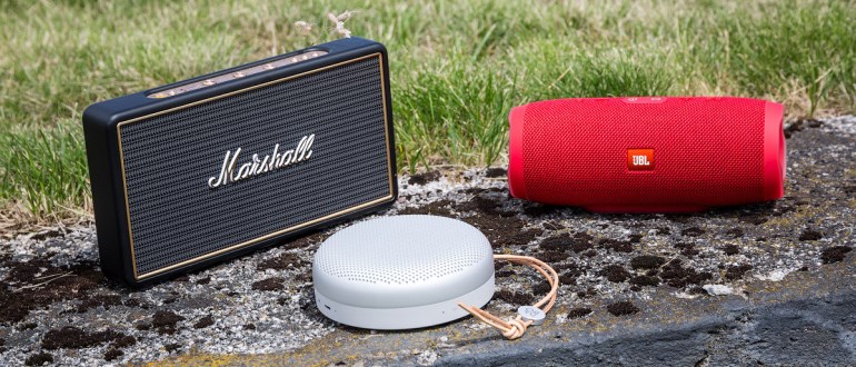 Portable speaker option for outdoor recreation.