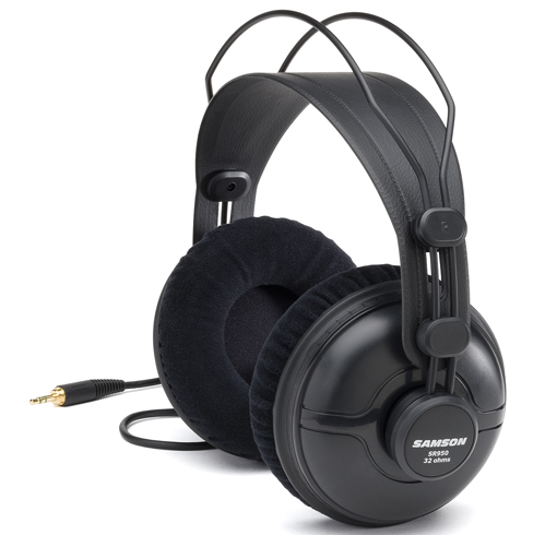 Open type monitor headphones.