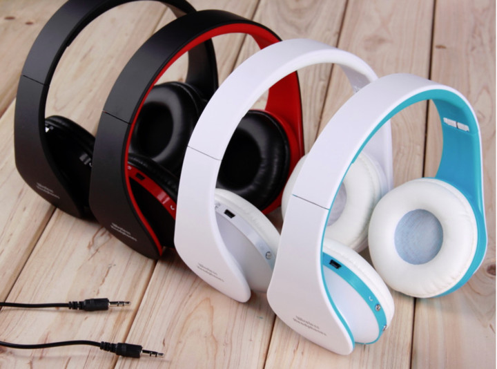 Wireless headphones.