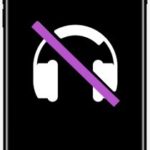 The sound in the headphones disappeared.