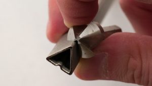 Do-it-yourself metal drill sharpening