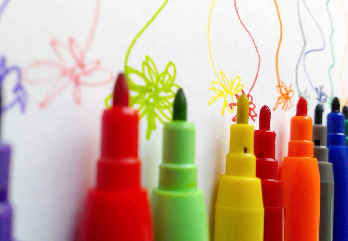 felt-tip pens