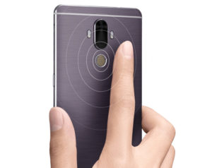fingerprint on the phone