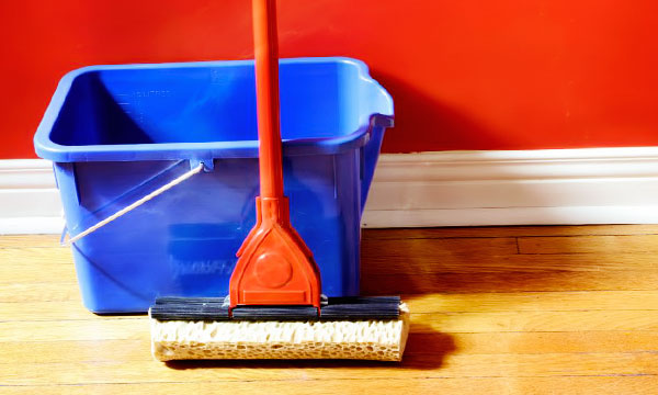 how to wash the floors of a deceased person