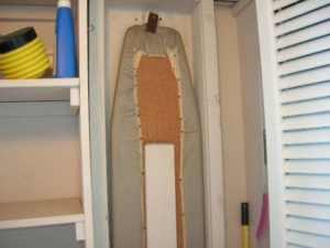 DIY mini ironing board