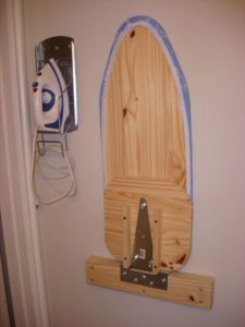 DIY mini ironing board