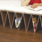 make a cardboard folding bed with your own hands