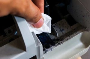 What to do if the ink in the printer has dried out