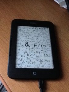 The e-book is stuck, what should I do?