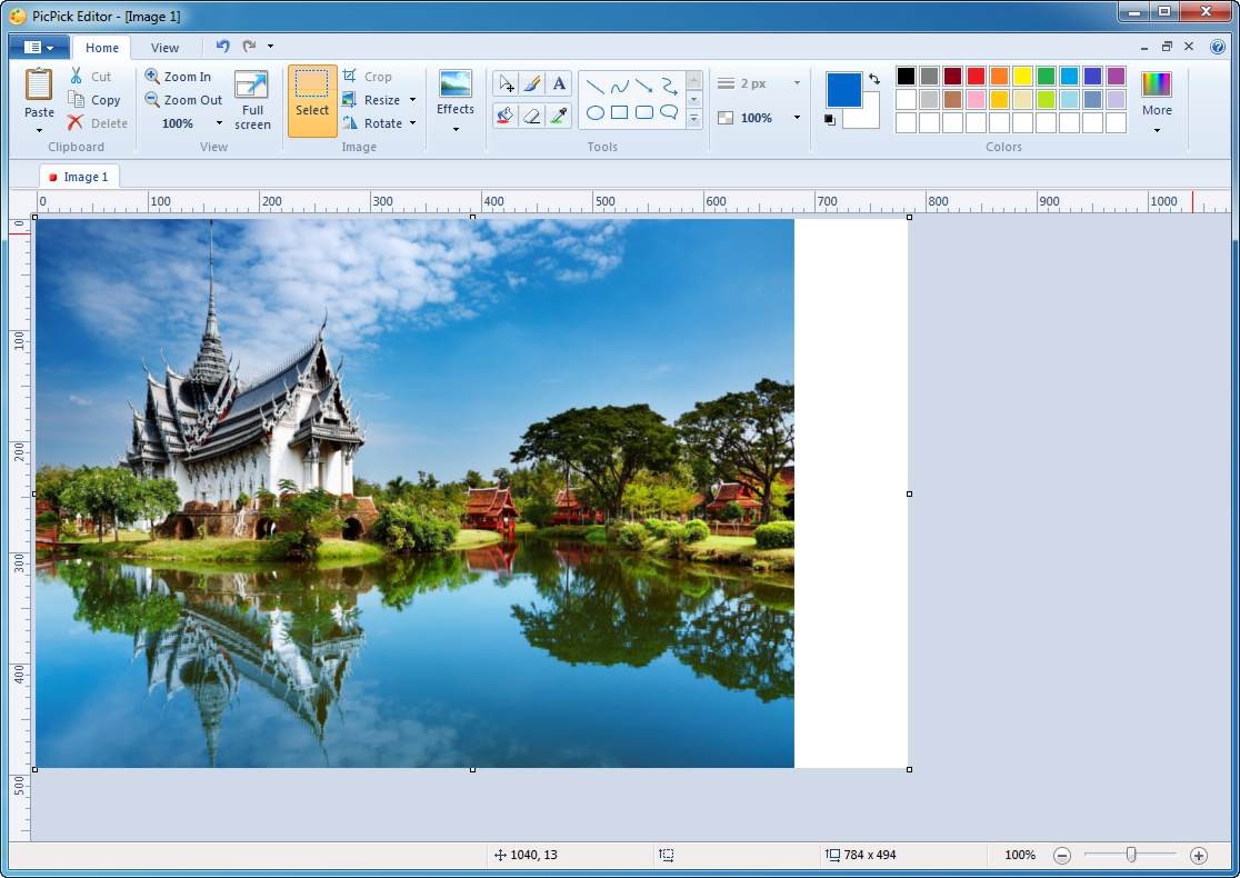 Screen printing using PickPick