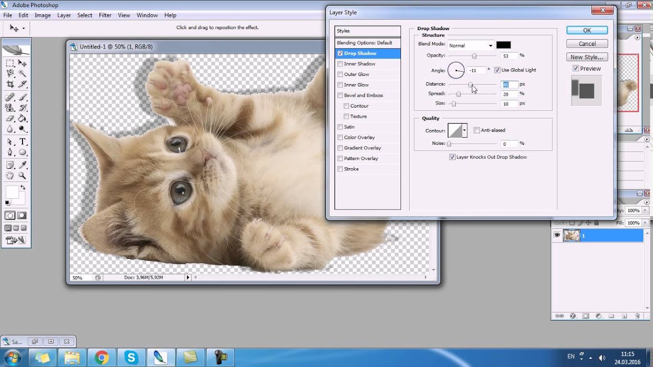 Screen printing via Photoshop.