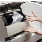 printer chews paper
