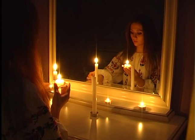 Why can't you look in the mirror at night?