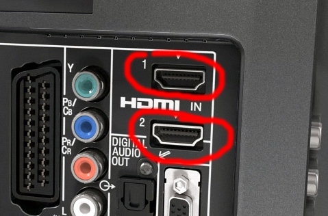 HDMI on laptop