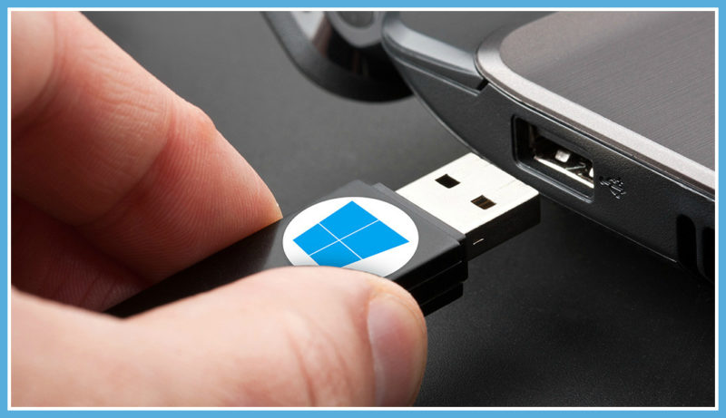 The laptop does not see the flash drive