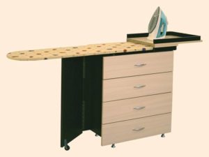 practical ironing chest of drawers