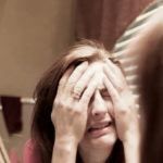 Why can't you look in the mirror when you cry?