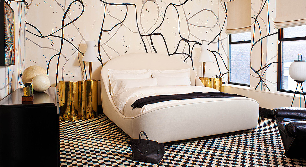 Kelly Wearstler bedroom