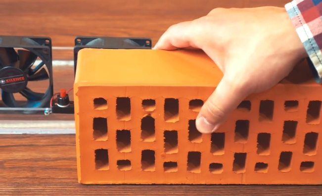 assembling a brick air conditioner