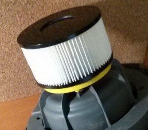 Filter for vacuum cleaner.