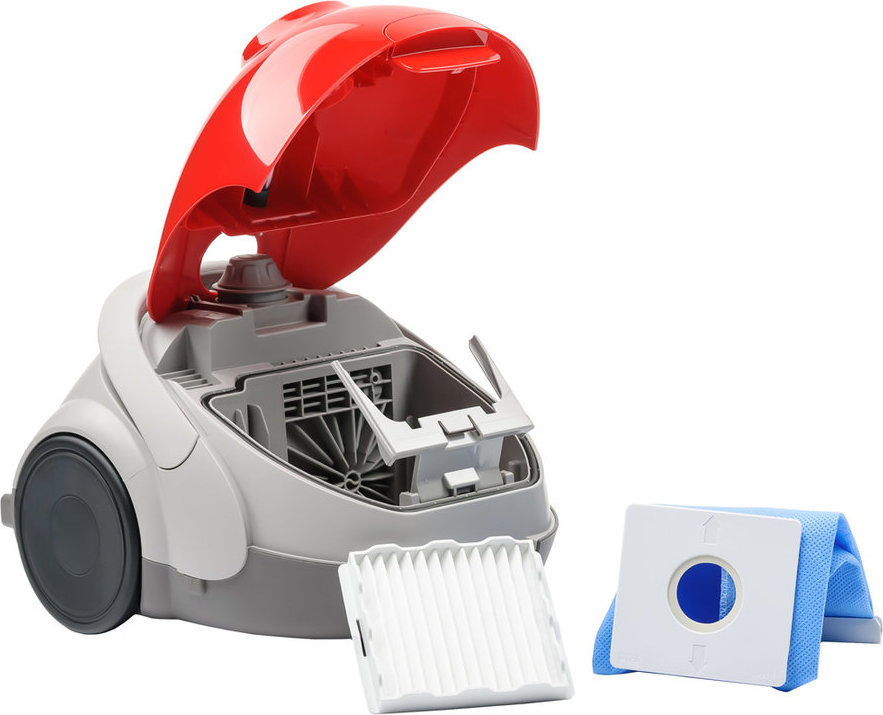 Filters in a vacuum cleaner.