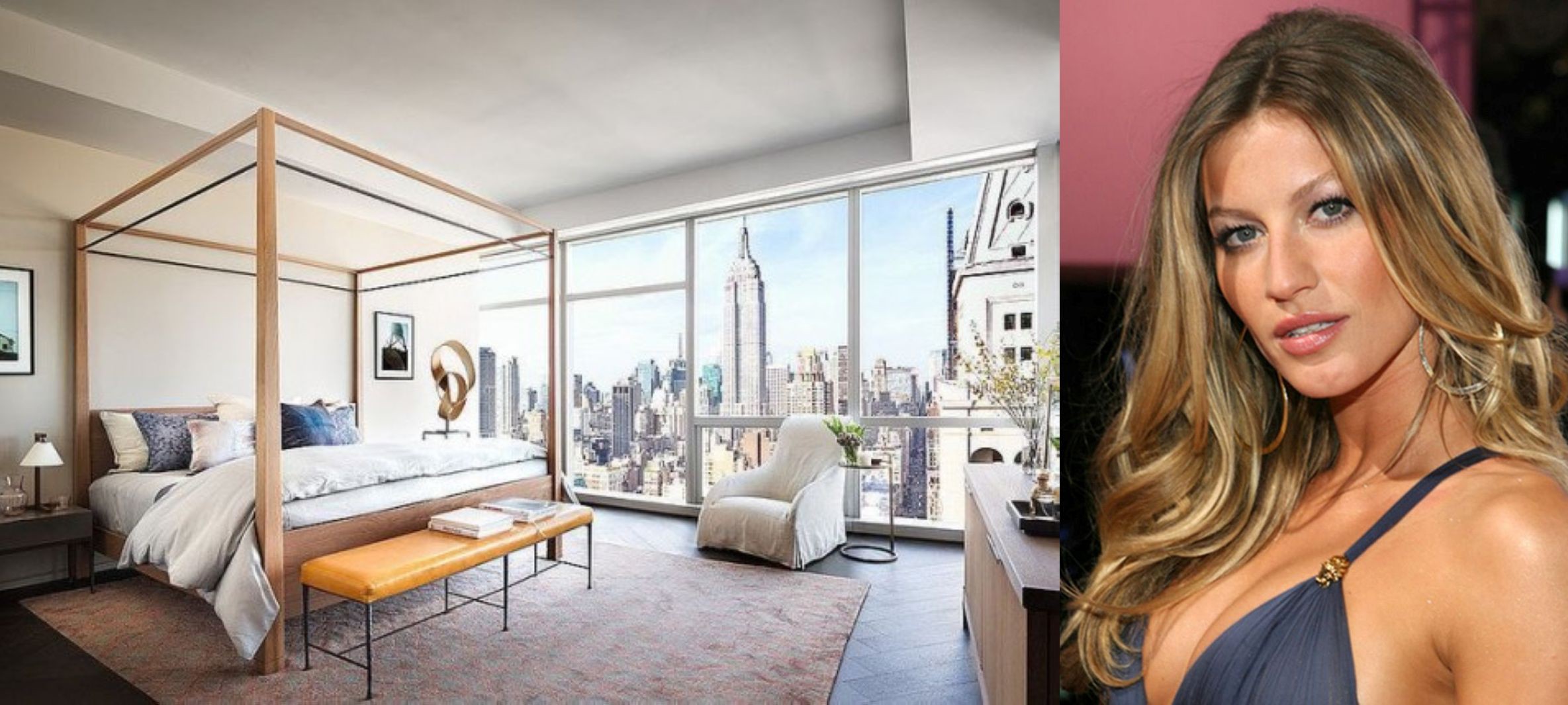 Gisele Bundchen bedroom