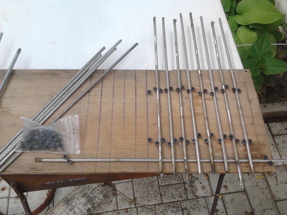 Making grill grates.