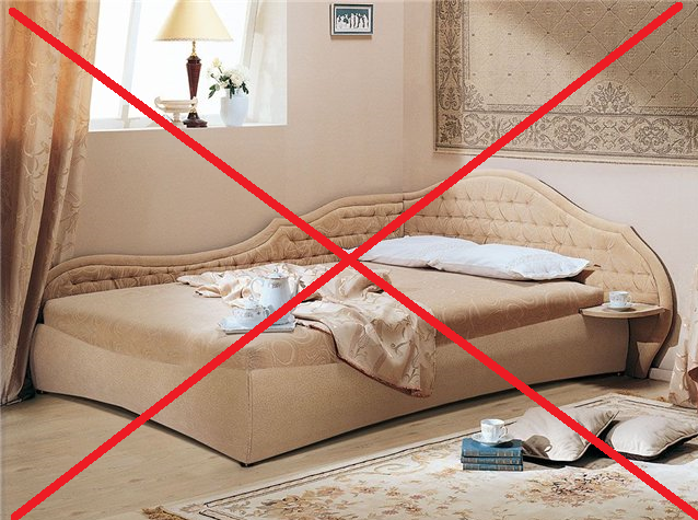 Why can't the bed be placed against the wall?