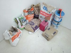 How to properly store leftover building materials after renovation