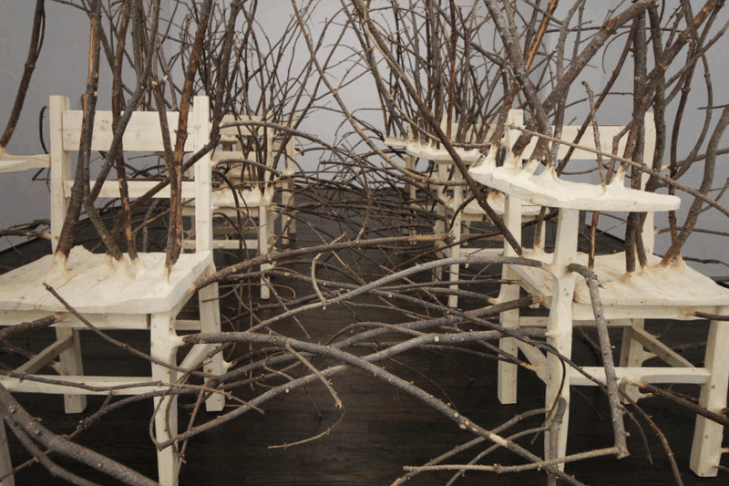 Wooden furniture by Hugh Hayden