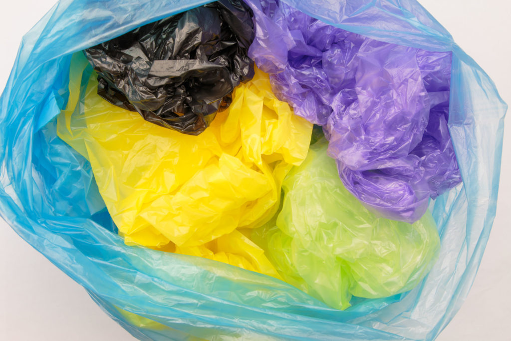 A bag of used bags.
