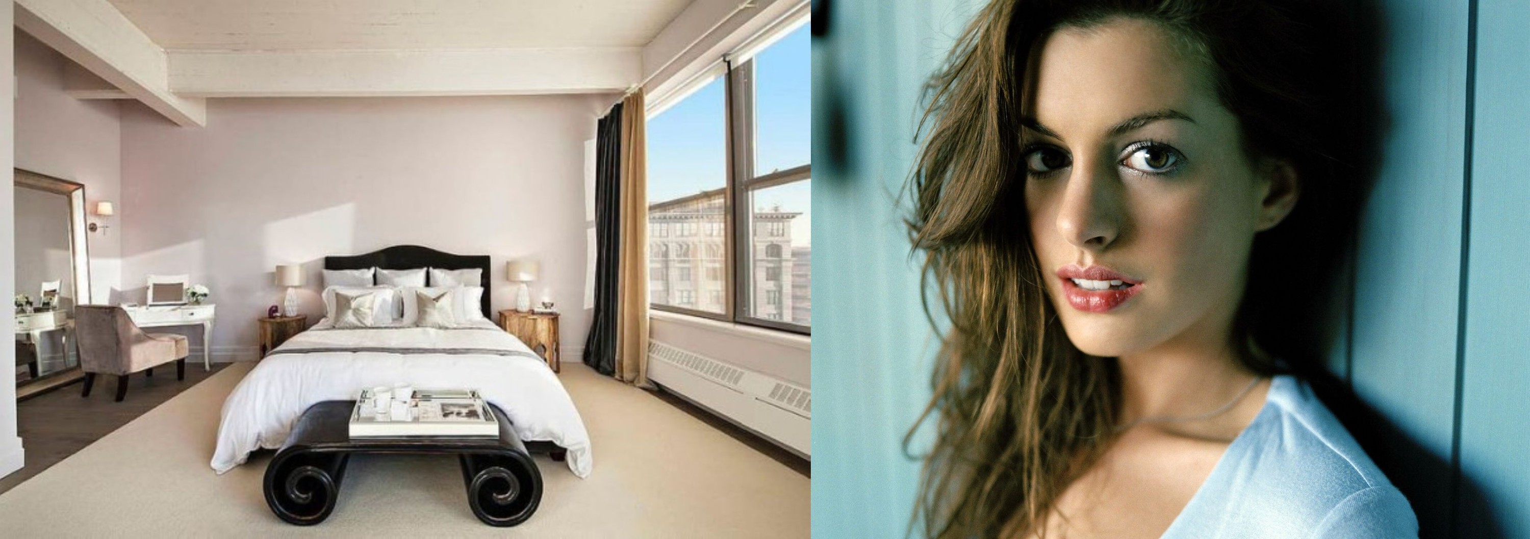 Anne Hathaway bedroom