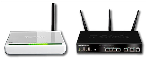 Types of routers