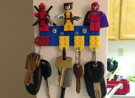 How to make a wall key holder