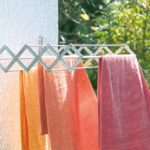 It is better to dry towels on the balcony.