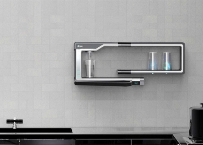 Smart shelf for dishes S2.