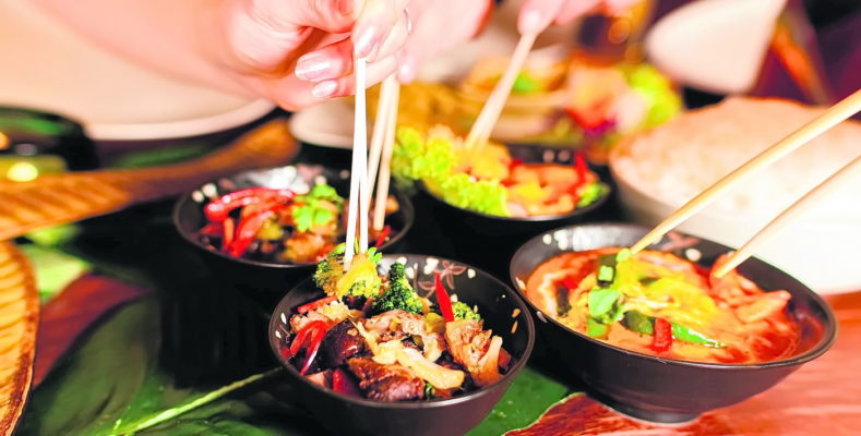 Why do Asians eat with sticks?