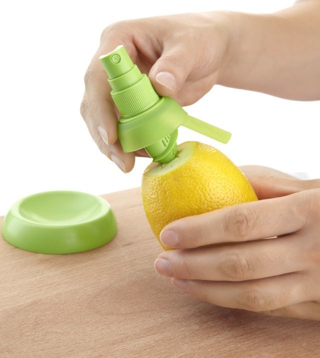 Lemon spray.