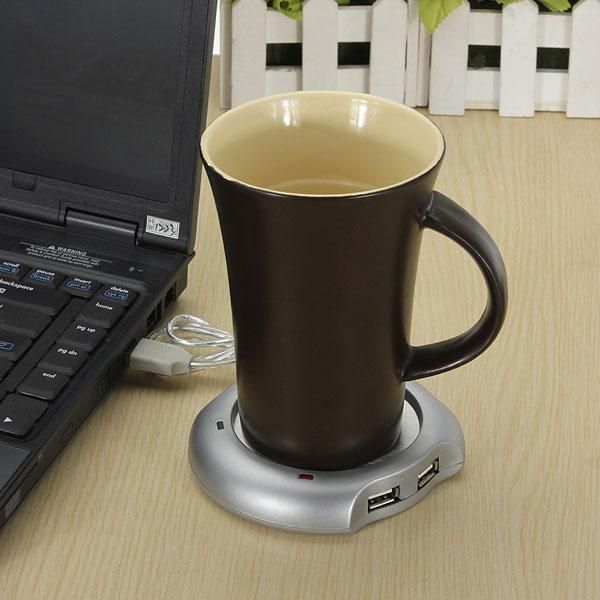 Portable USB mug warmer