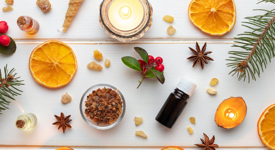 Citrus fruits, spices and essential oils effectively freshen the air