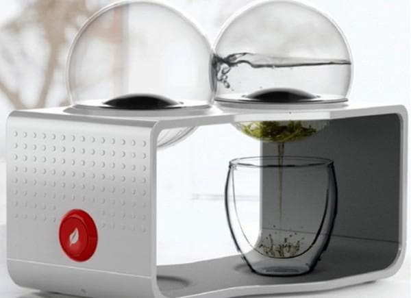 Device for maintaining water for brewing.