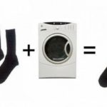 Where do socks go in the washing machine?