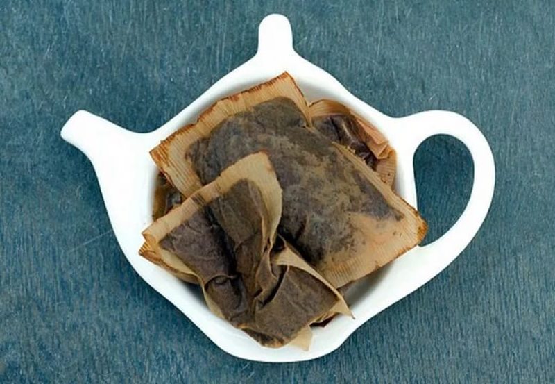 Why are tea bags needed when washing dishes?