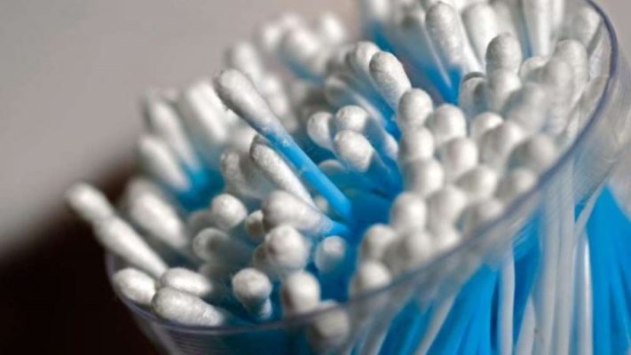 Why did the European Parliament ban the use of cotton swabs?