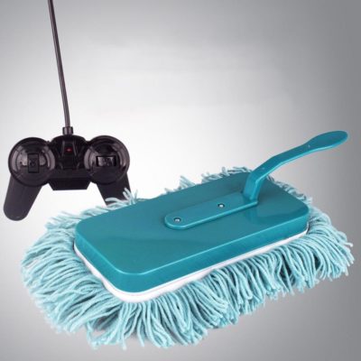 A new invention of the Japanese - a radio-controlled mop