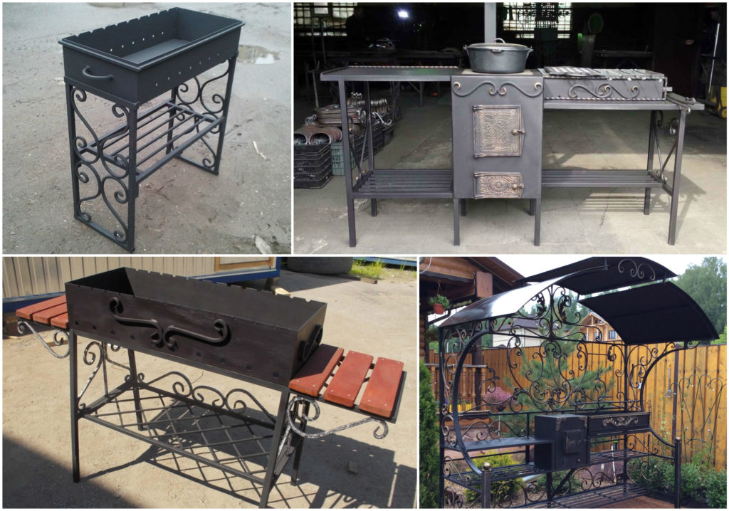 Options for barbecues.